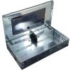 You can get rid of the mice at your business without having to see or touch them or kill them - this live trap is the ideal solution for you! The Victor TIN CAT Mouse Trap with Window allows you to catch up to 30 mice and is reusable. To increase the efficacy of this trap, use it with the pre-baited M309 Victor Glue Board. The Glue Board easily slides into the trap to help catch the mice. This live trap can be used around food, water, children and pets.