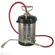 2 GALLON B&G METAL WEED SPRAYER FOR PESTICIDES, INSECTICIDES, HERBICIDES, GARDENS, WEEDS