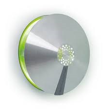 GREEN COMPACT UV INSECT AND FLY LIGHT WITH GLUE BOARDS FOR ATTRACTING AND KILLING FLIES IN KITCHENS AND RESTAURANTS.